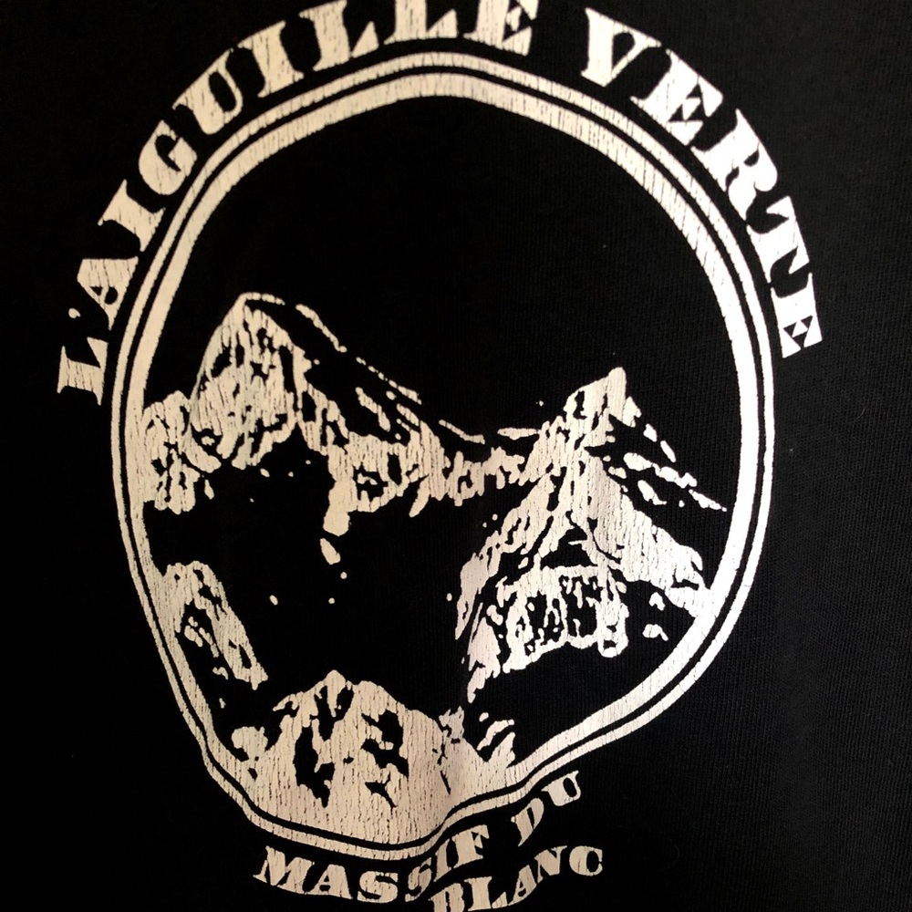 APC Mont Blanc Black Sweater L’Aiguille Verte